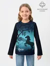Детский лонгслив / Конь