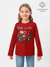 Детский лонгслив / Sus Life