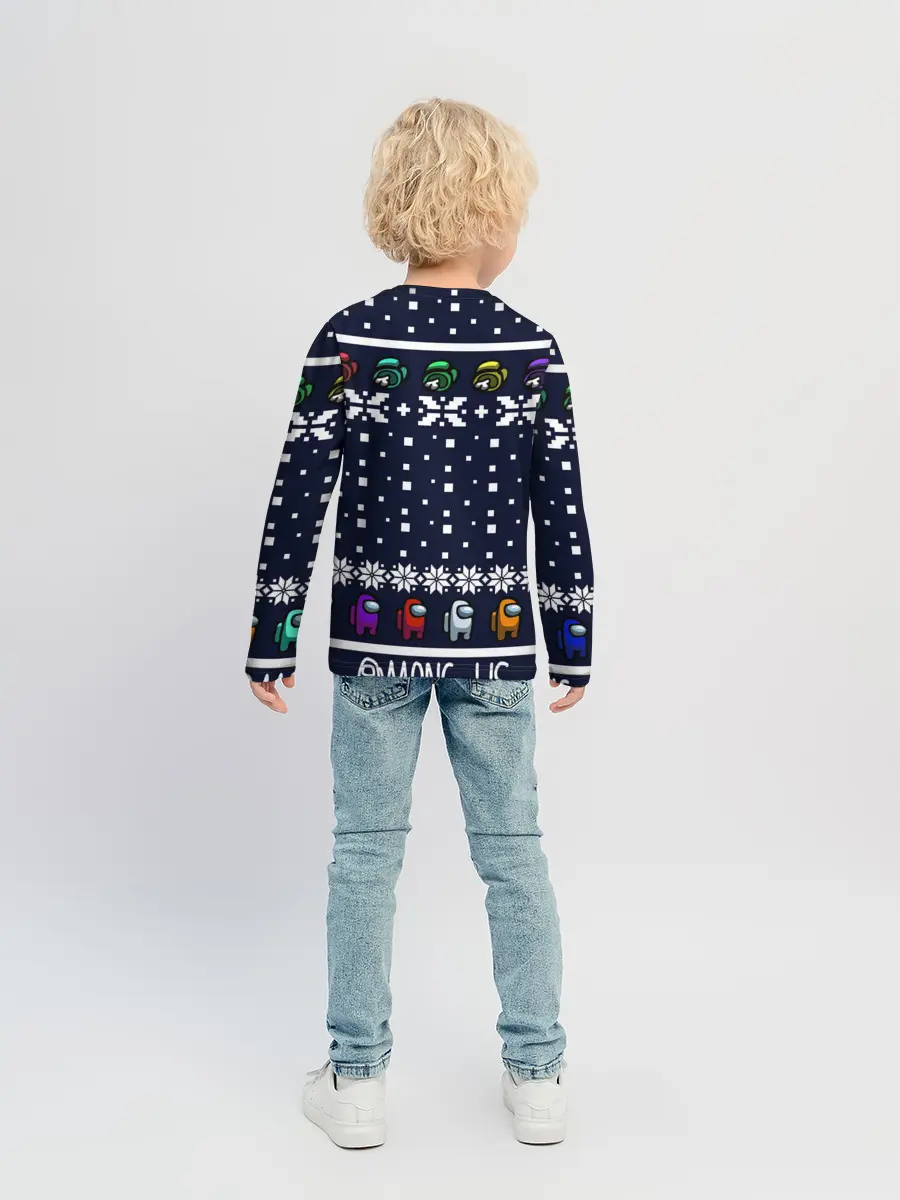 Детский лонгслив / AMONG US