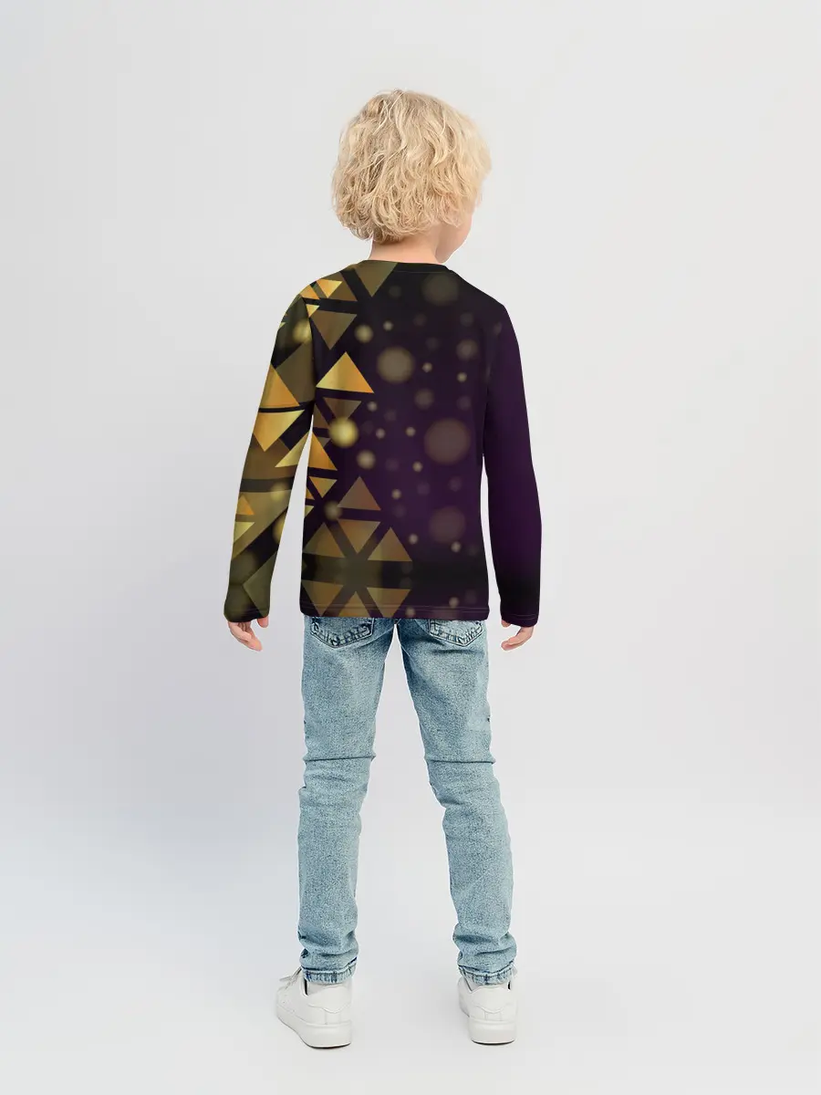 Детский лонгслив / Geometry