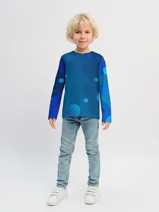 Детский лонгслив / Пузыри