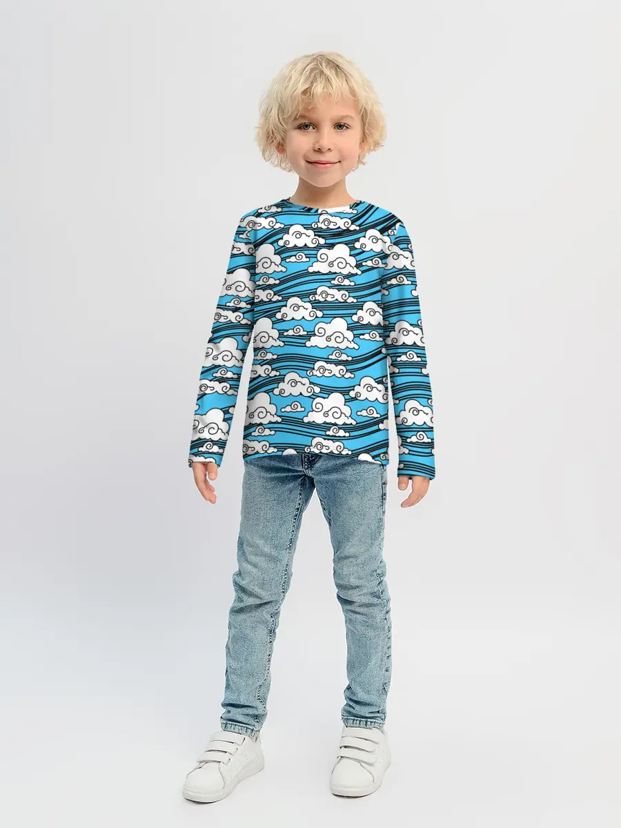 Детский лонгслив / КИМОНО ТАНДЖИРО