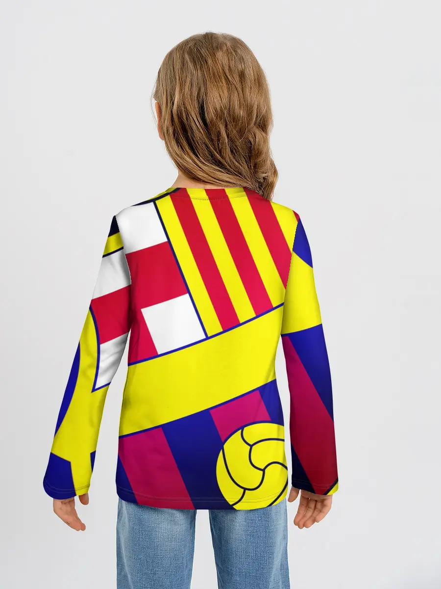Детский лонгслив / BARCELONA