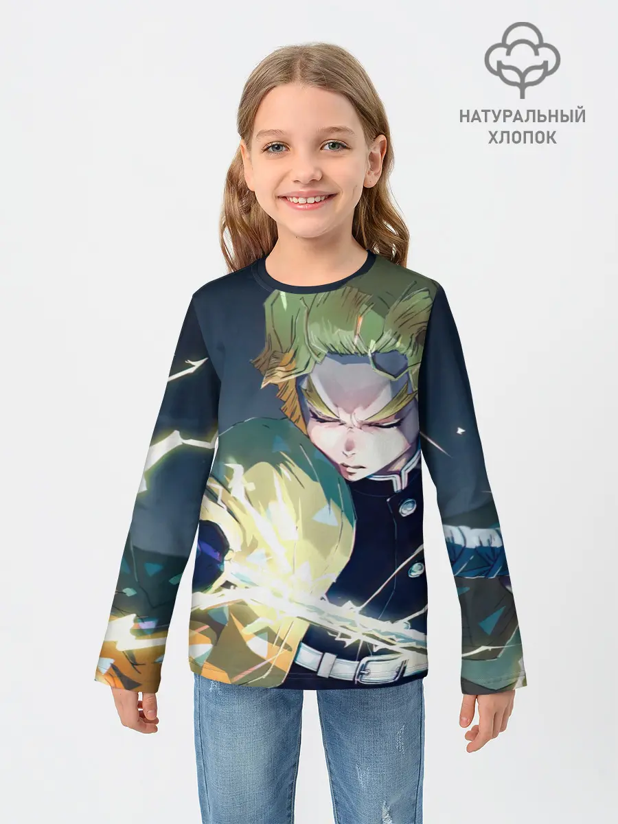 Детский лонгслив / ЗЕНИЦУ АГАЦУМА