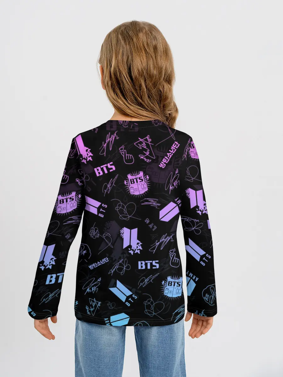 Детский лонгслив / BTS