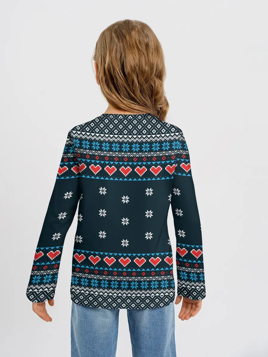 Детский лонгслив / Свитер Merry Christmas