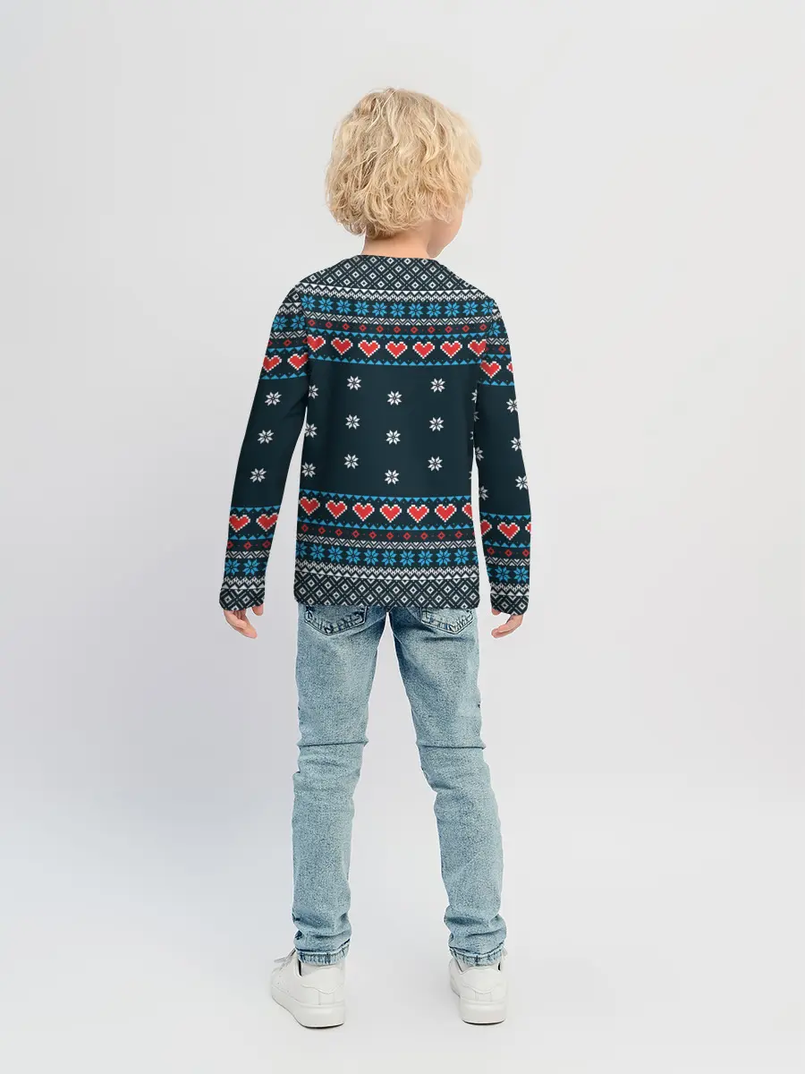 Детский лонгслив / Свитер Merry Christmas