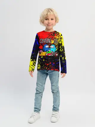 Детский лонгслив / AMONG US