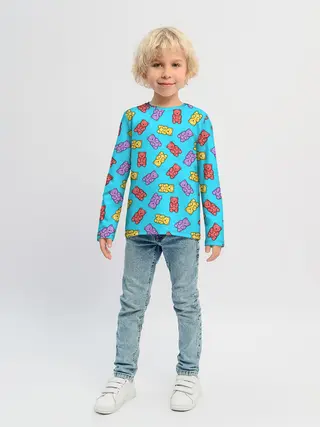 Детский лонгслив / Мармеладные мишки