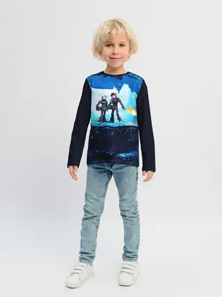 Детский лонгслив / Как приручить Дракона 3