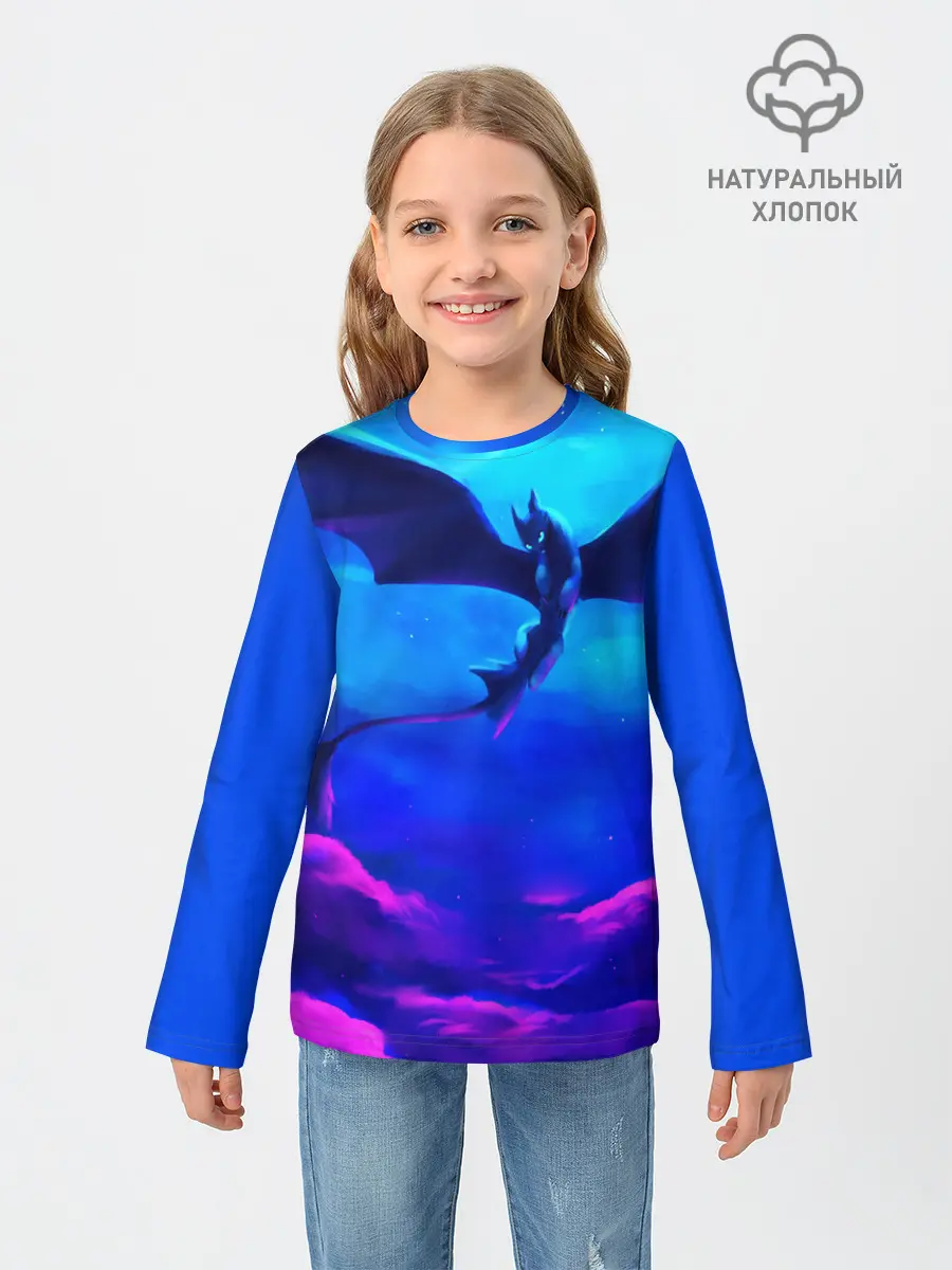Детский лонгслив / Беззубик