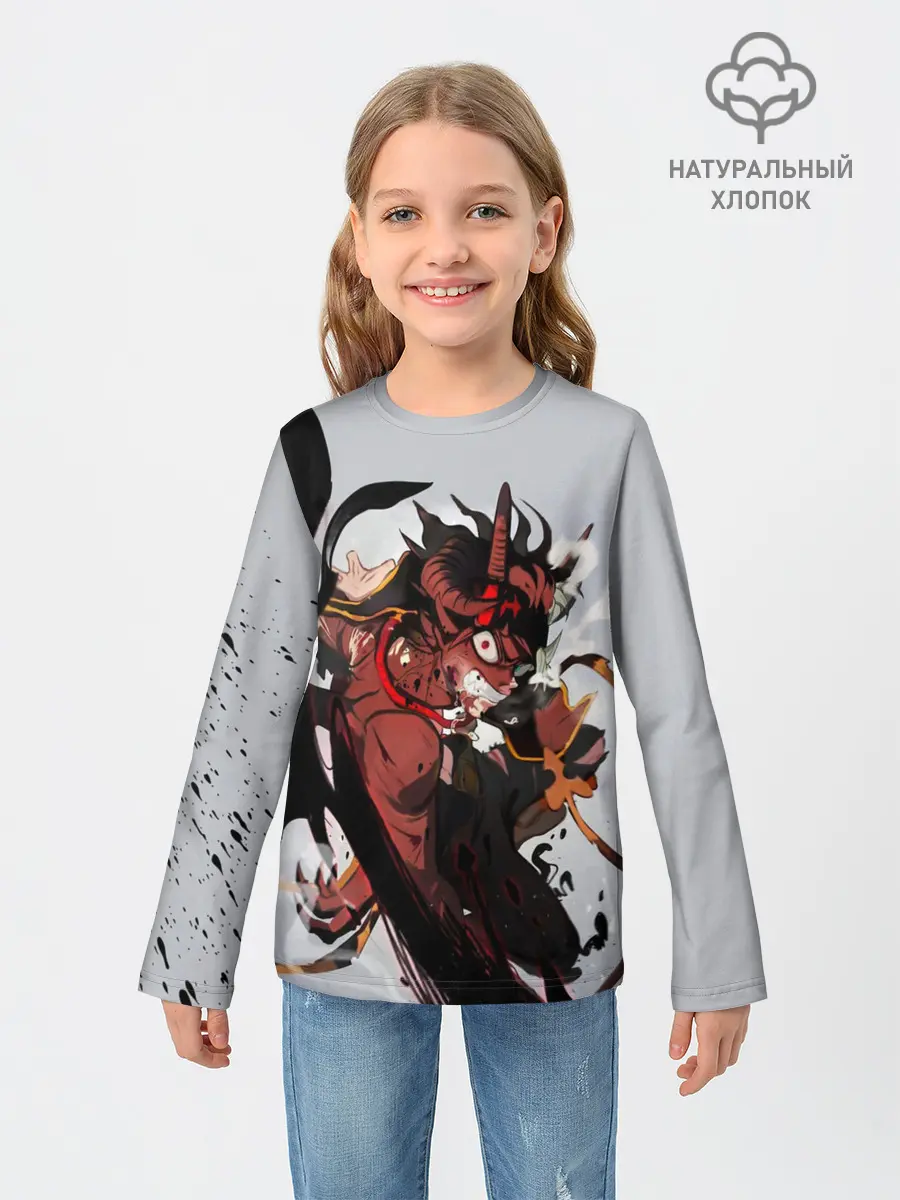 Детский лонгслив / Hell Asta