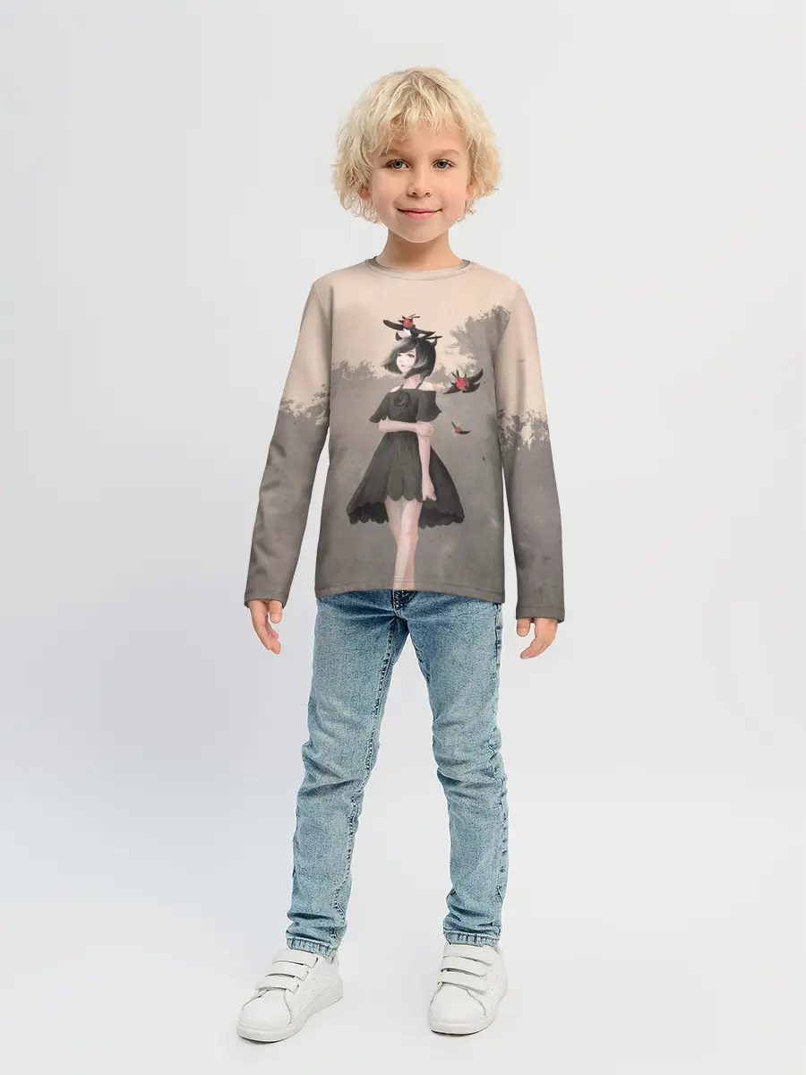 Детский лонгслив / Secre Swallowtail