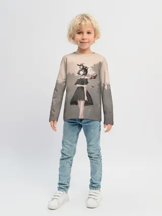 Детский лонгслив / Secre Swallowtail