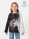 Детский лонгслив / Black Asta