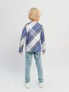 Детский лонгслив / Шотландка | Scottish | Tartan