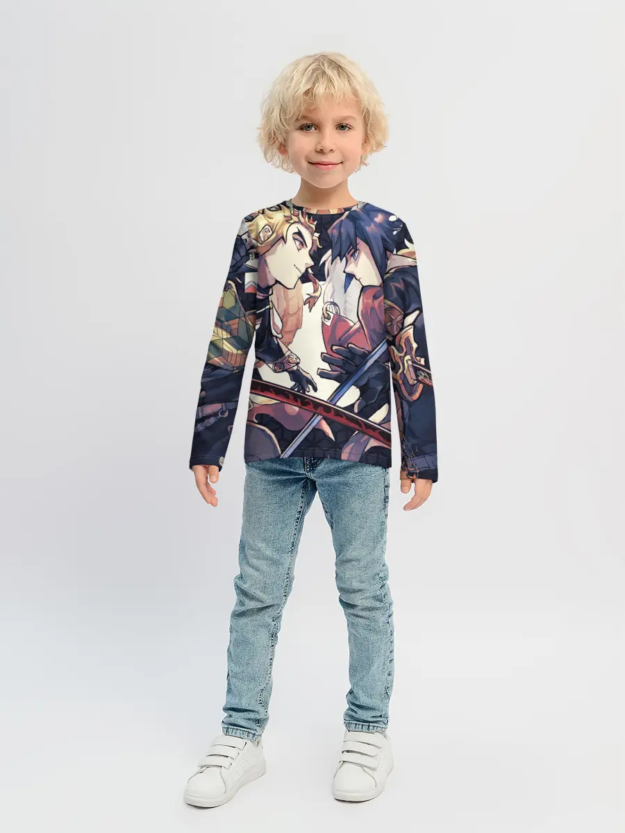 Детский лонгслив / Два Клинка