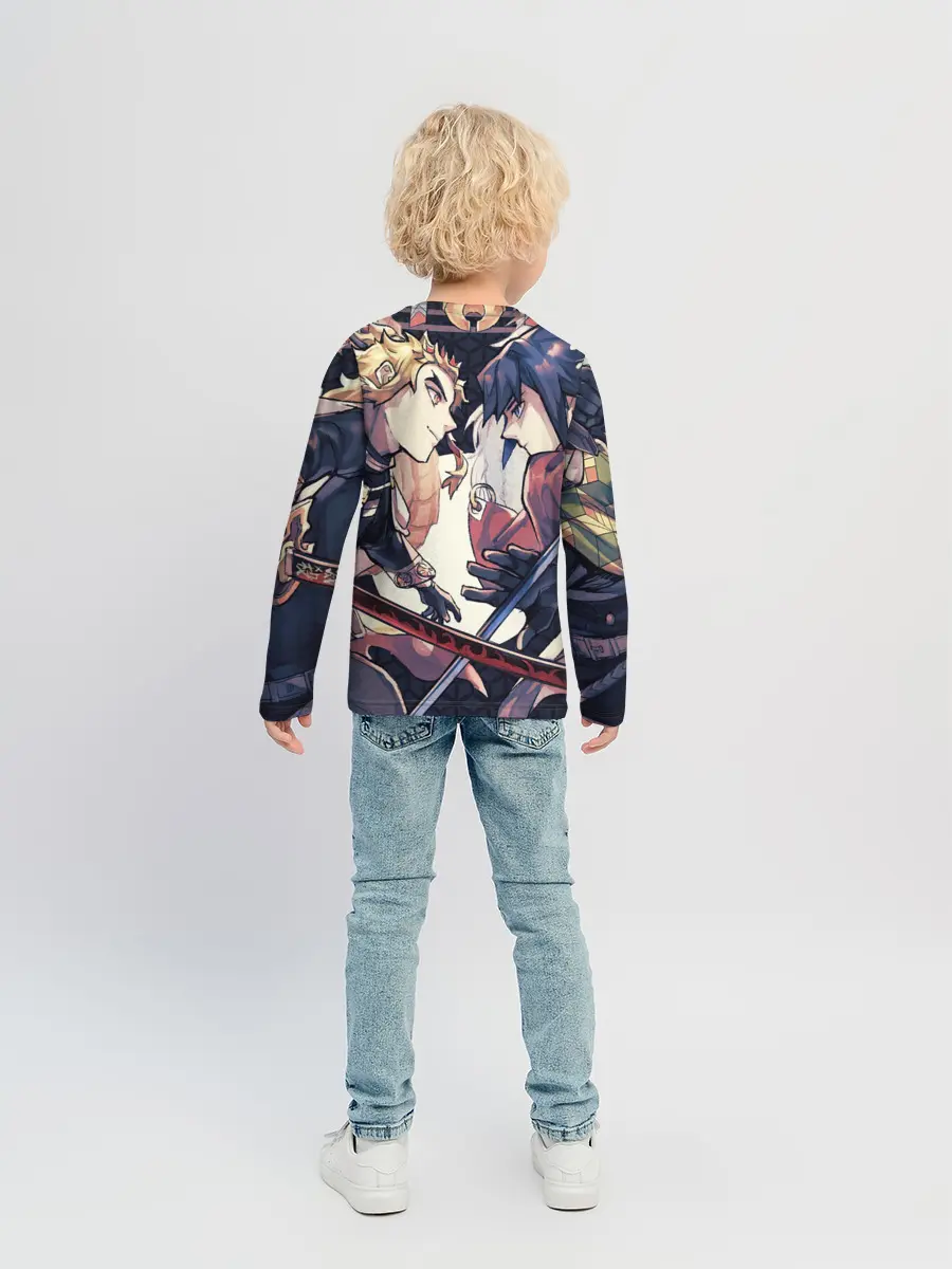 Детский лонгслив / Два Клинка