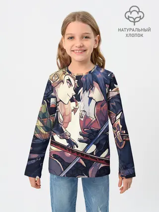 Детский лонгслив / Два Клинка