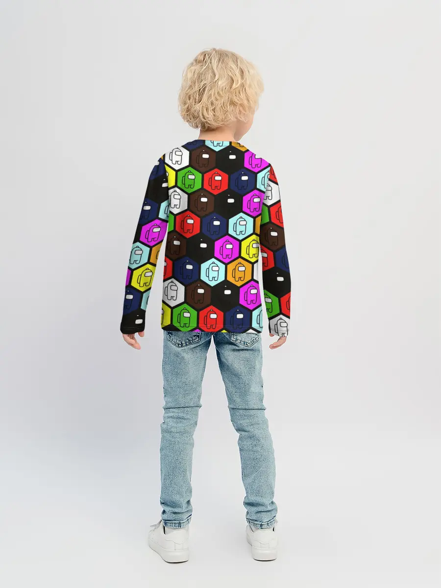 Детский лонгслив / AMONG US