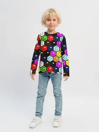 Детский лонгслив / AMONG US