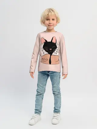 Детский лонгслив / Любовь