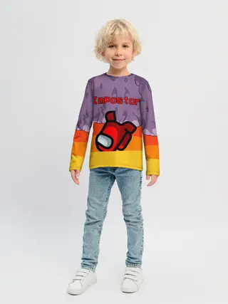 Детский лонгслив / AMONG US