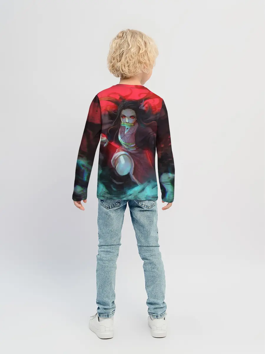 Детский лонгслив / НЕЗУКО ИЗ КЛИНКА