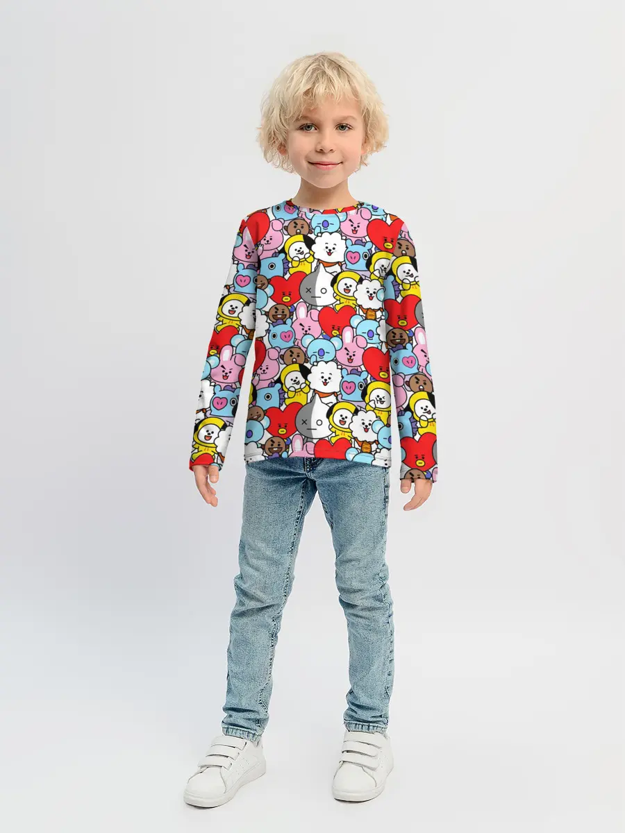 Детский лонгслив / BT21 / BTS