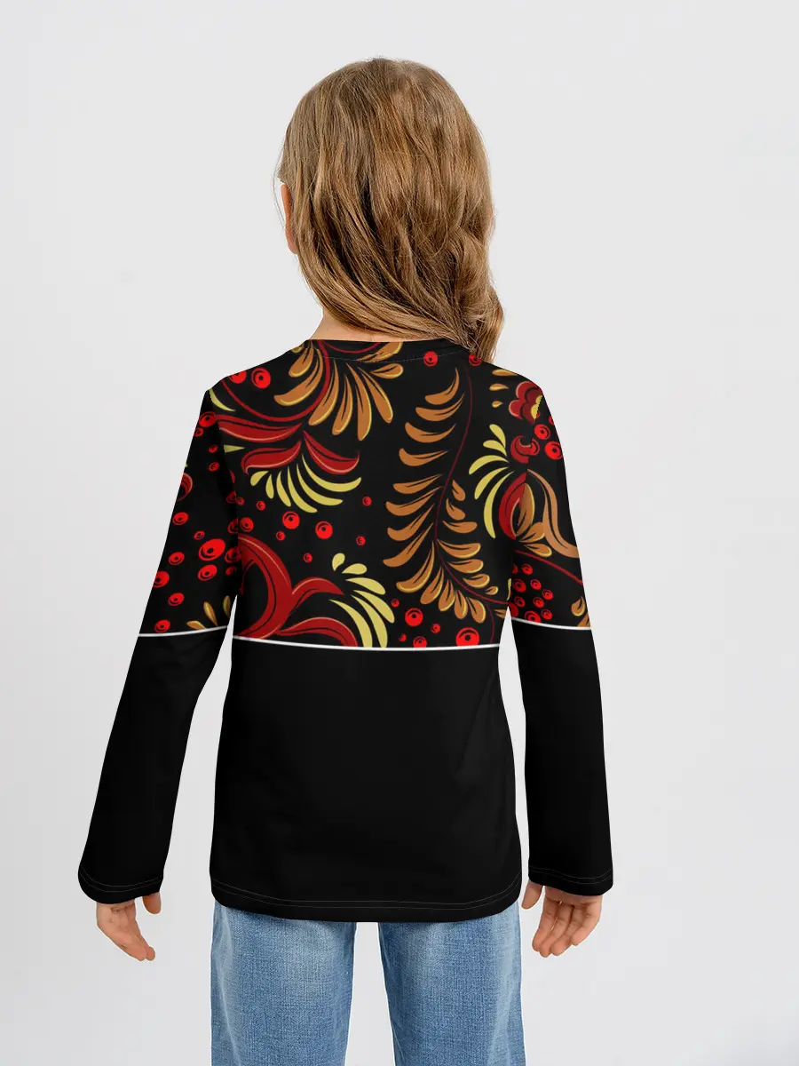 Детский лонгслив / AMONG US - ХОХЛОМА