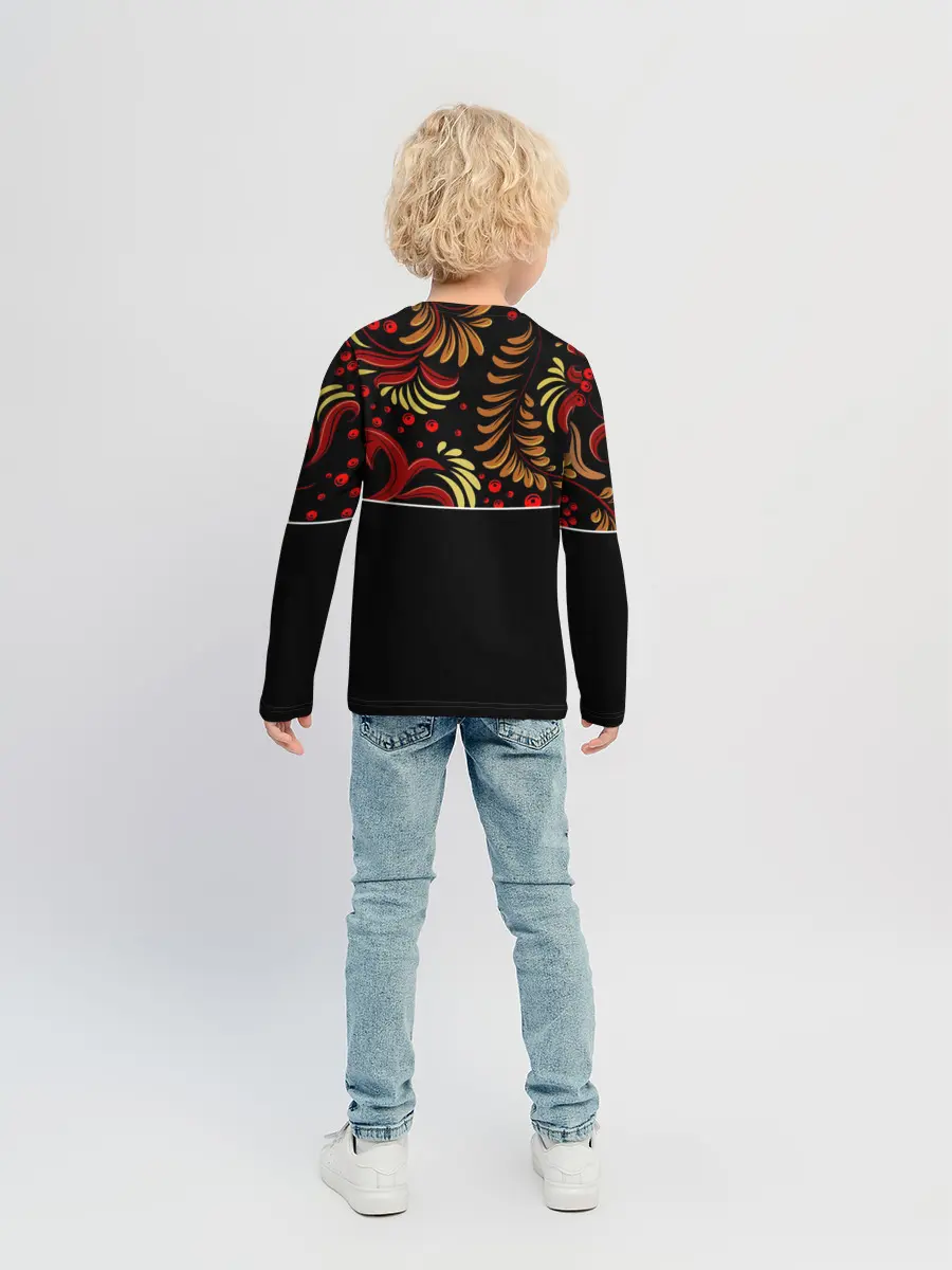 Детский лонгслив / AMONG US - ХОХЛОМА