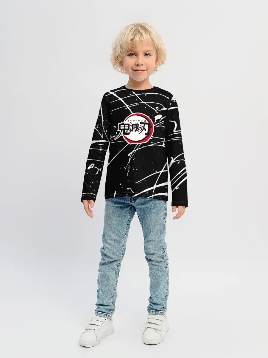 Детский лонгслив / Demon Slayer: Kimetsu no Yaiba