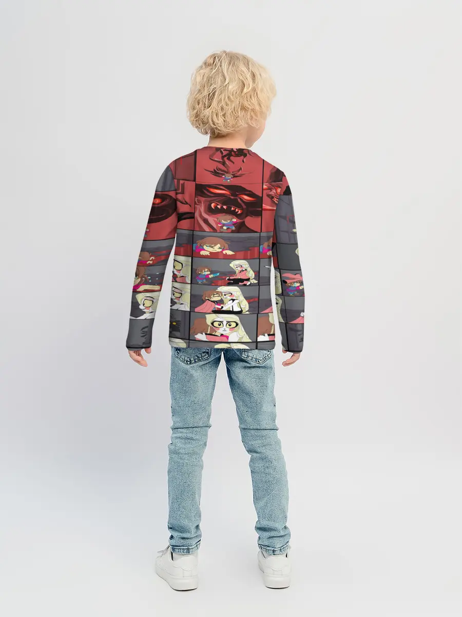 Детский лонгслив / Отель Хазбин