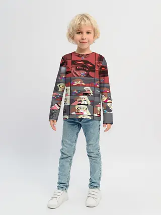 Детский лонгслив / Отель Хазбин