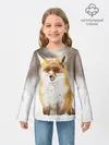 Детский лонгслив / Лиса