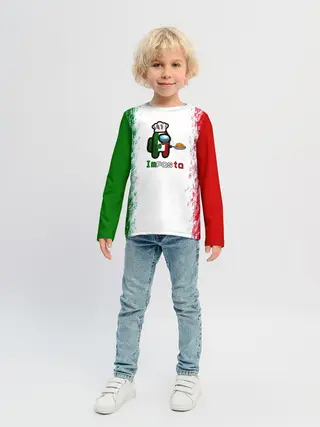 Детский лонгслив / Among Us Impasta