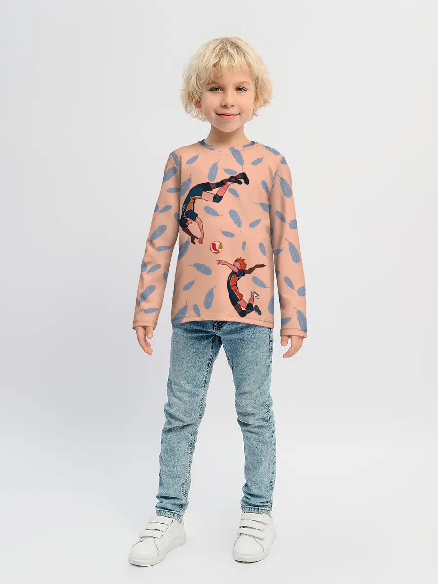 Детский лонгслив / Karasuno Tobio x Hinata