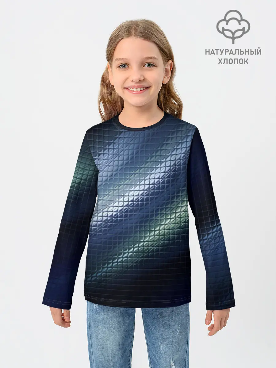 Детский лонгслив / Текстура