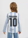 Детский лонгслив / Diego Maradona 10