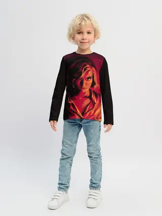 Детский лонгслив / Ход Королевы