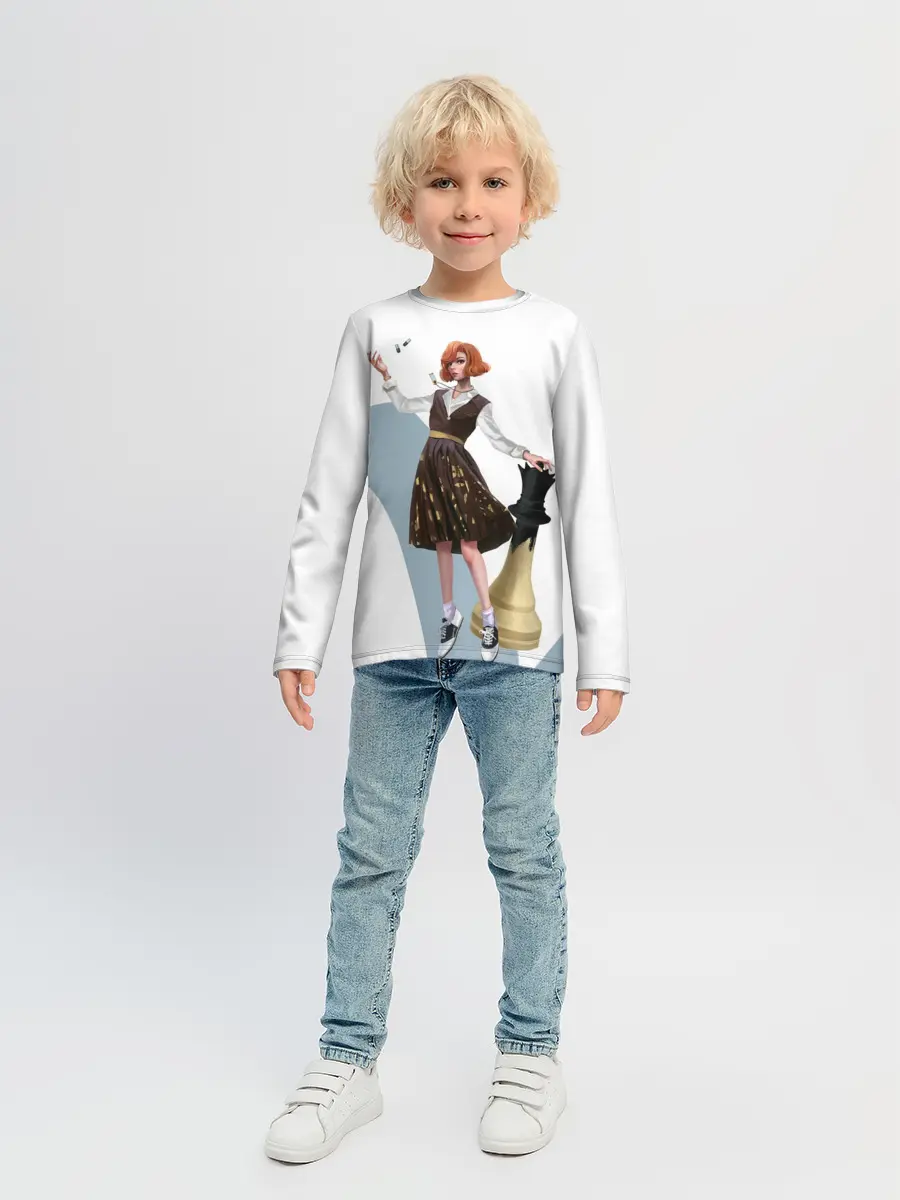 Детский лонгслив / Ход Королевы