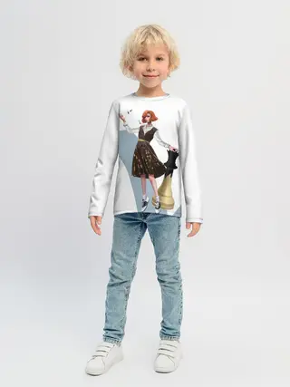 Детский лонгслив / Ход Королевы