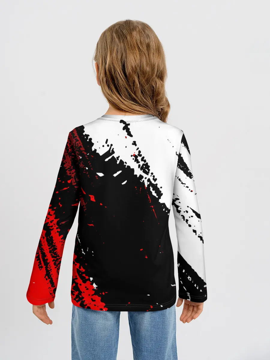 Детский лонгслив / Among Us Sus Life Imposter.