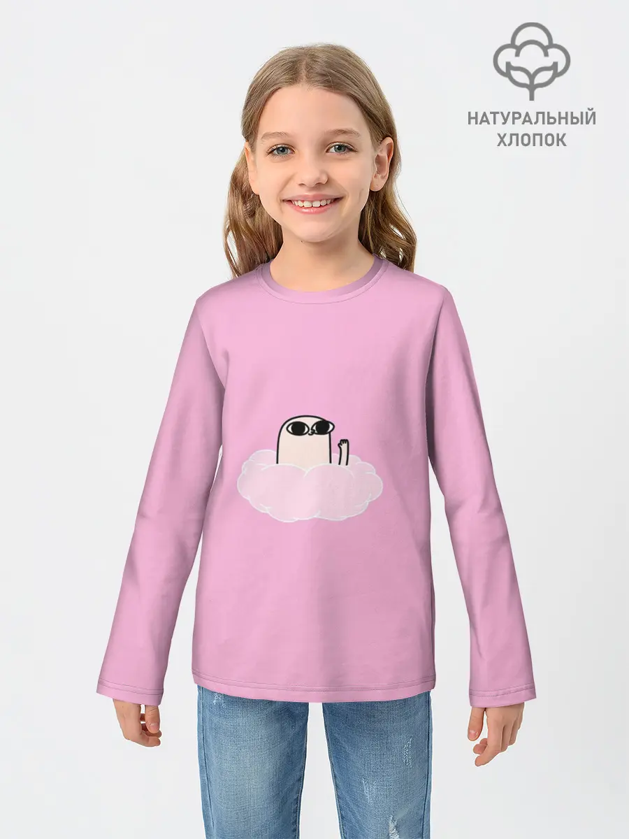 Детский лонгслив / мем