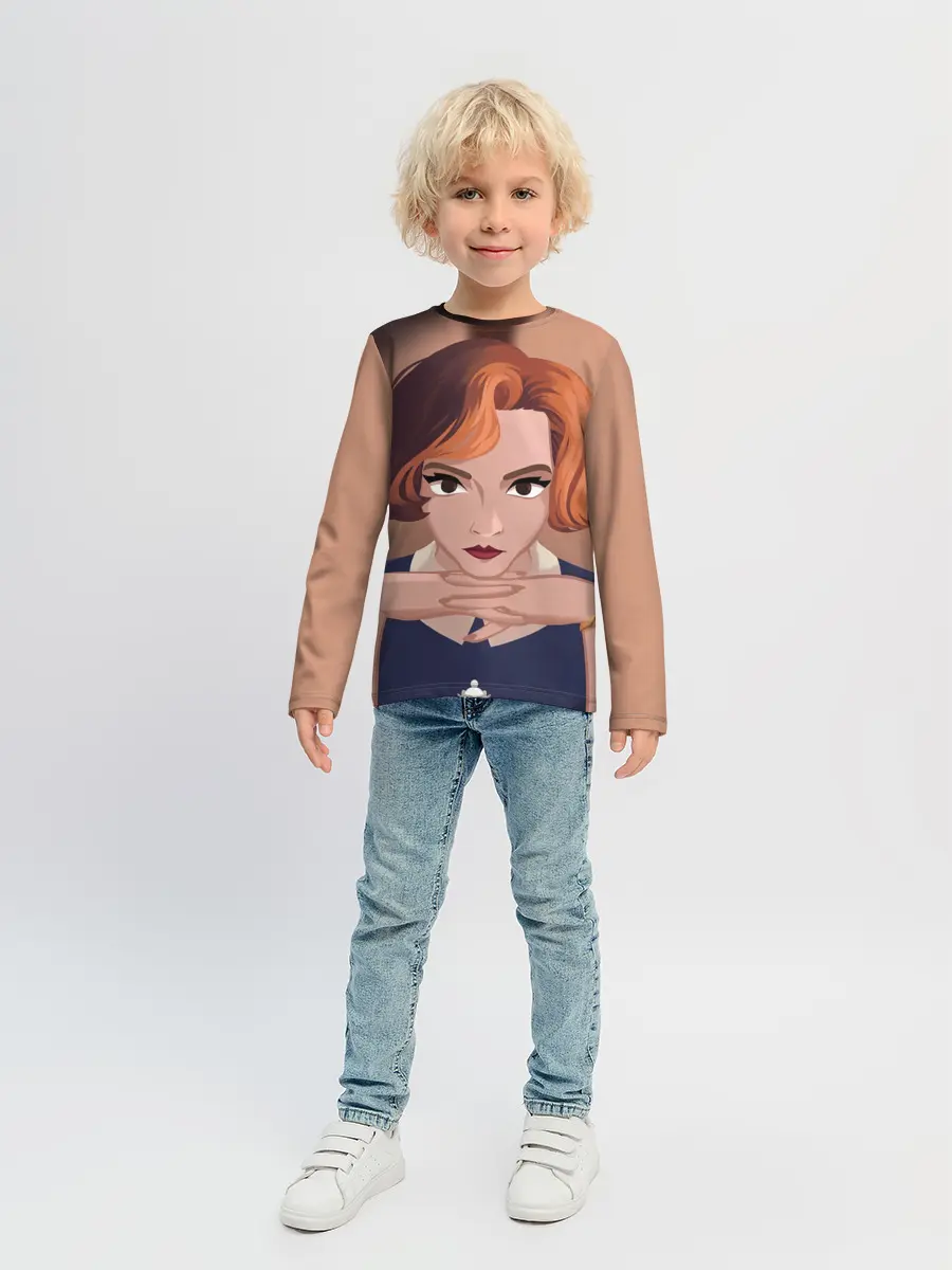 Детский лонгслив / Ход Королевы