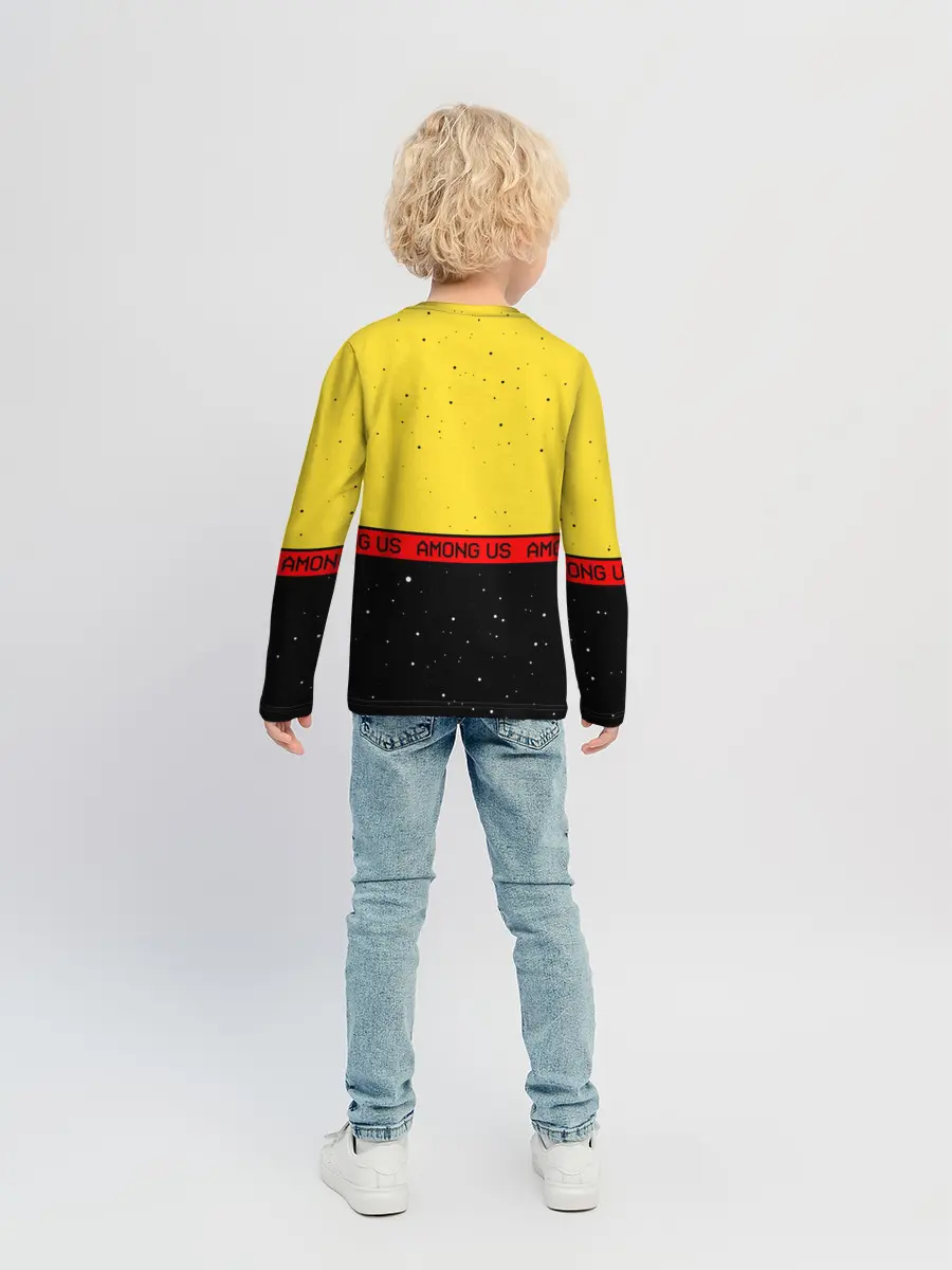 Детский лонгслив / AMONG US / Амонг Ас