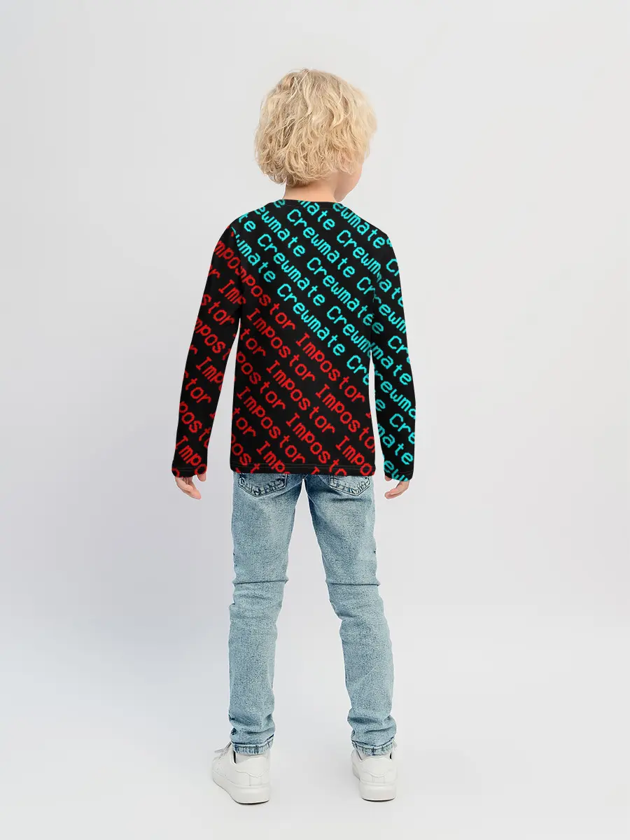 Детский лонгслив / AMONG US - Crewmate/Impostor