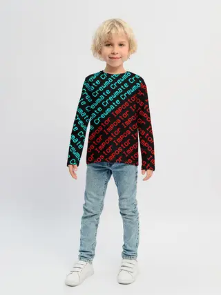 Детский лонгслив / AMONG US - Crewmate/Impostor