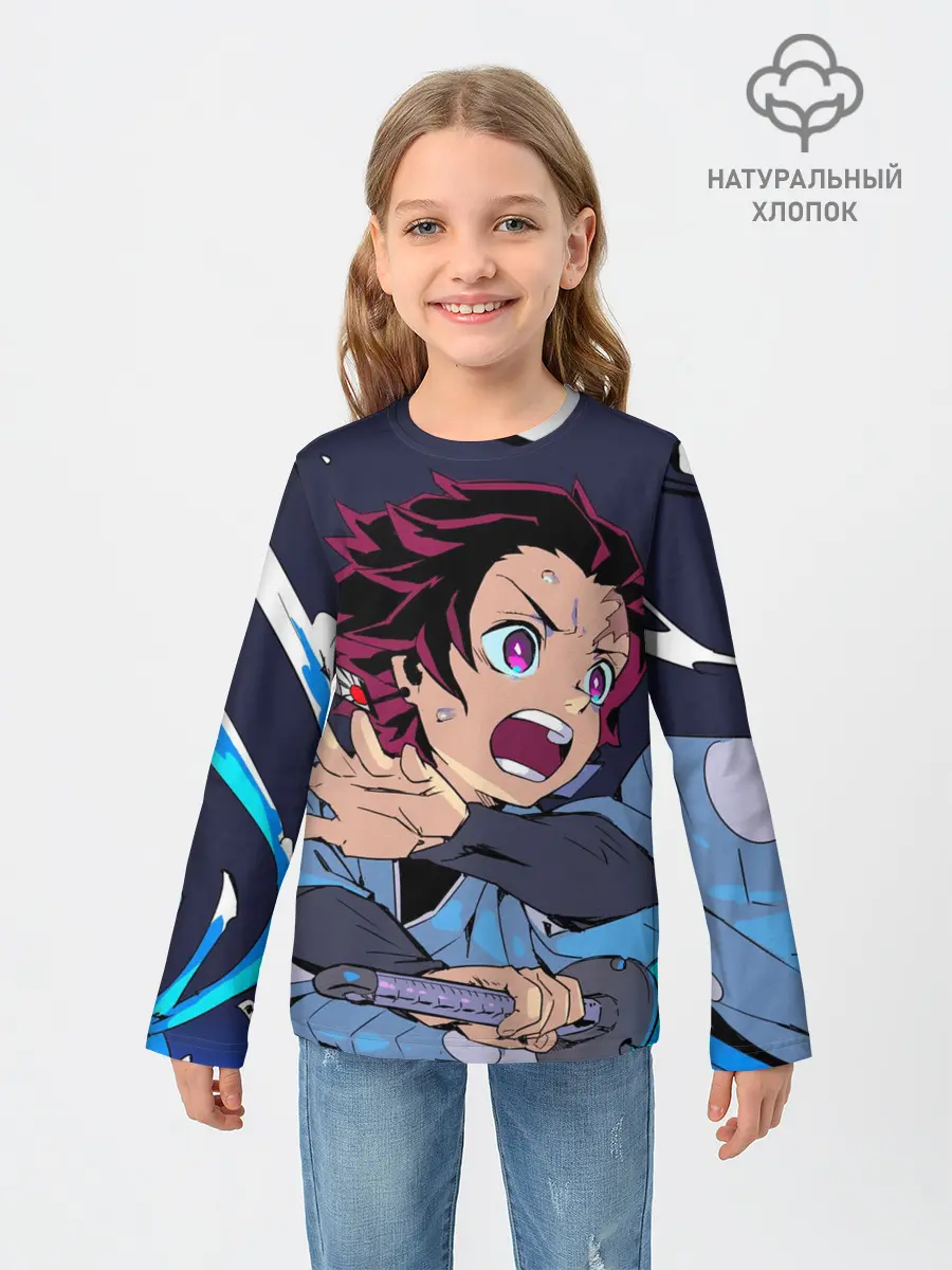 Детский лонгслив / Клинок Рассекающий Демонов