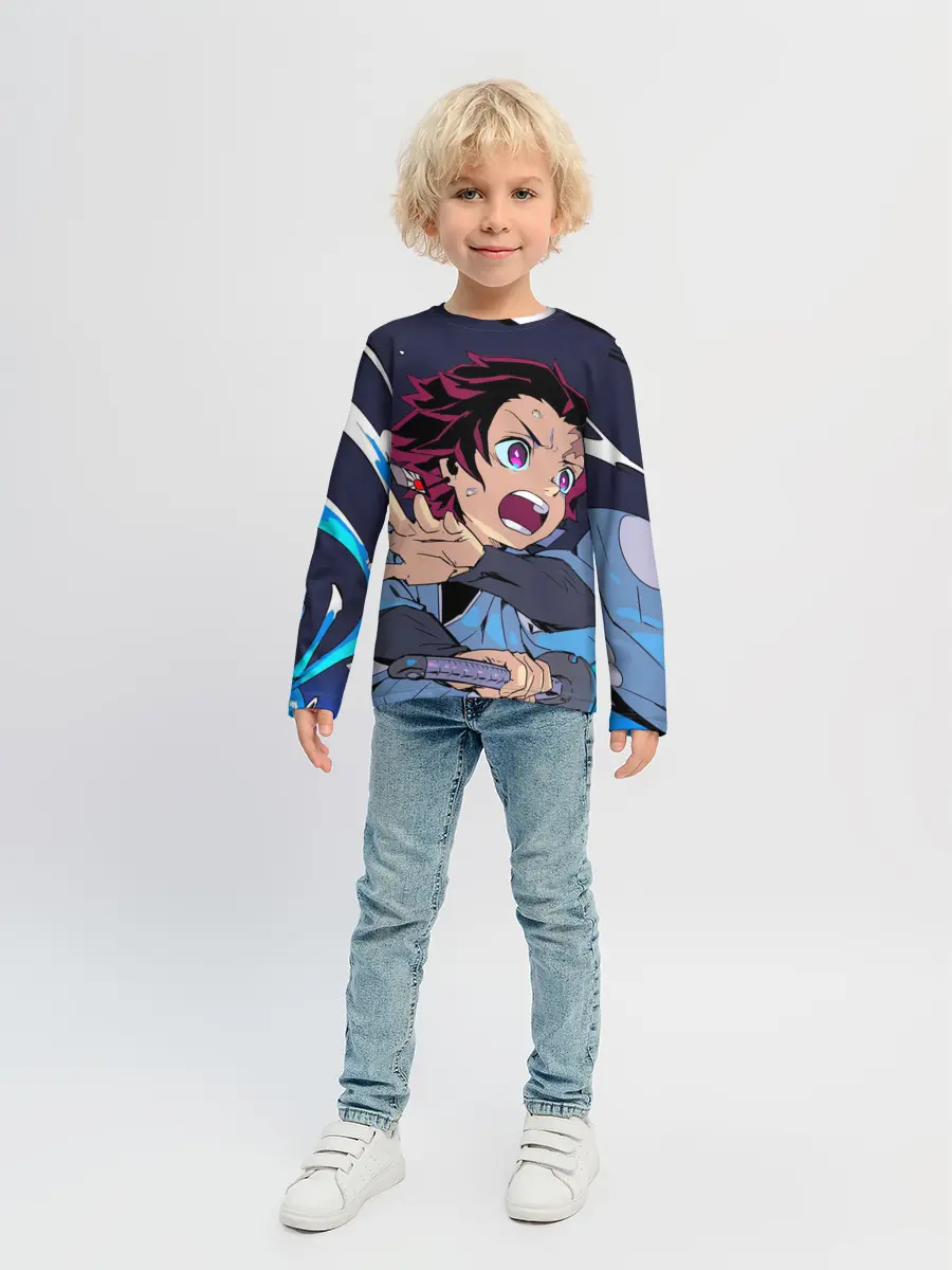 Детский лонгслив / Клинок Рассекающий Демонов